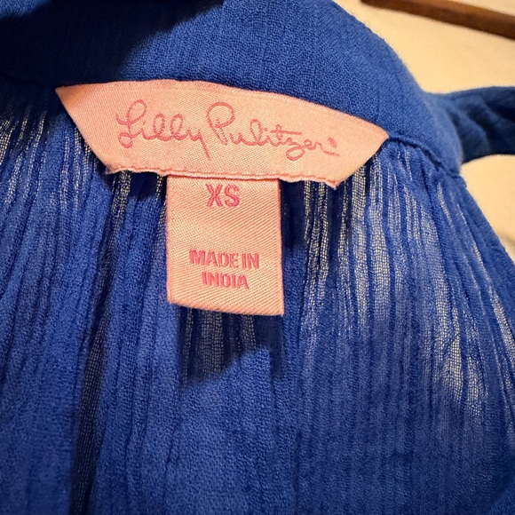 Lilly Pulitzer Roxi Tassel Blouse - Picture 3 of 3